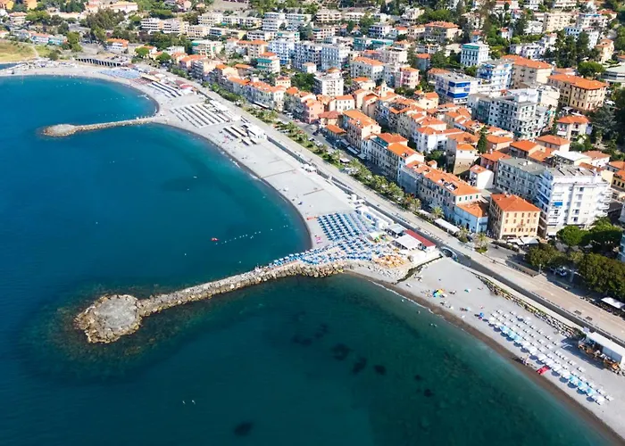 Il Grande Blu - Vista Panoramica Sul Golfo Lägenhet Ospedaletti